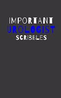Important Urologist Scribbles