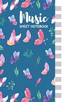 Music Sheet Notebook