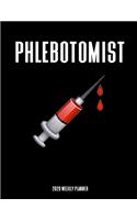 Phlebotomist 2020 Weekly Planner