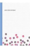 Math Paper Notebook: Graph Paper 5x5 (Five Squares Per Inch) Squared Graphing Journal Paper (Each Square 0.20