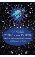 Cancer Zodiac 30 Week Journal