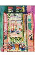 Sketchbook - The Open Window - Henri Matisse: 200 Blank Pages - 8.5x11 Inches