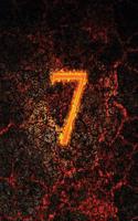 Monogram "7" Sketchbook: Blank Art Pad Notebook Journal(33 Monogram Fire 150 Sketch)