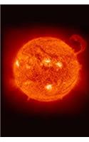 Fiery Star Outer Space Theme Science Journal