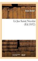 Li Jus Saint Nicolai (Éd.1832)