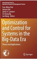 Optimization and Control for Systems in the Big-Data Era