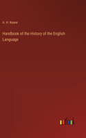 Handbook of the History of the English Language