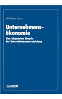 Unternehmensökonomie