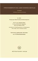 Numerisch gesteuertes Abrichten von Profilschleifscheiben