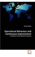 Operational Behaviors and Continuous Improvement
