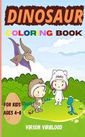 Dinosaur Coloring Book for Kids