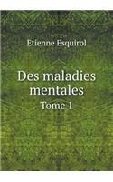 Des Maladies Mentales Tome 1