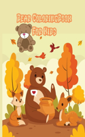 Bear Coloring Book For Kids