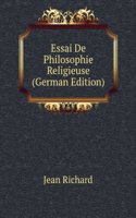 Essai De Philosophie Religieuse (German Edition)