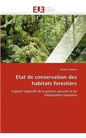 Etat de Conservation Des Habitats Forestiers