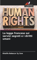 legge francese sui servizi segreti e i diritti umani