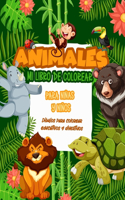 Mi libro para colorear animales para niñas y niños