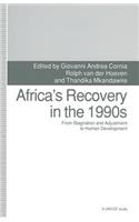 Africa's Recovery in the 1990s