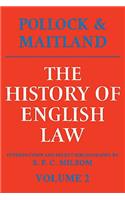 History of English Law: Volume 2