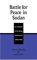 Battle for Peace in Sudan