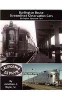 Burlington Route: Streamlined Observation Cars: Burlington Signature Cars