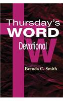 Thursday's Word - Devotional