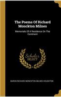 The Poems Of Richard Monckton Milnes