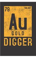 GOLD Notebook Journal