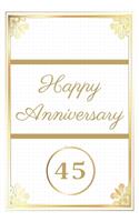 Happy Anniversary 45