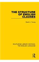 Structure of English Clauses