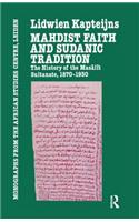 Mahdish Faith and Sudanic Tradition