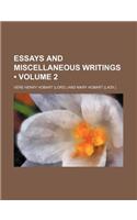 Essays and Miscellaneous Writings (Volume 2)