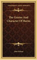 The Genius and Character of Burns