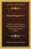 Studi Religiosi V7