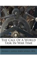 The Call of a World Task in War Time