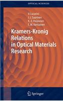 Kramers-Kronig Relations in Optical Materials Research