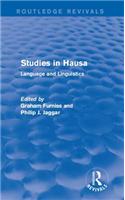 Studies in Hausa