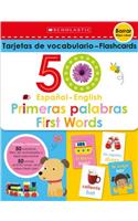 50 Spanish-English First Words Flashcards: Scholastic Early Learners (Flashcards)