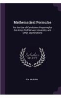 Mathematical Formulae
