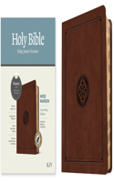KJV Wide Margin Bible, Filament Edition, Dark Brown
