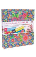 Hello Angel Coloring Book Gift Set