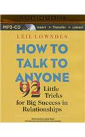 How to Talk to Anyone