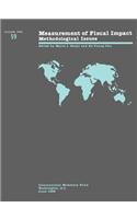 Occasionl Paper/International Monetary Fund No 59; Measurement of Fiscal Impact