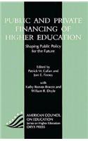 Public and Private Financing of Higher Education