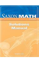 Saxon Math, Course 3