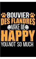Bouvier Des Flandres Make Me Happy You, Not So Much