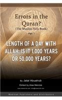 Length of a Day with Allah