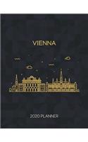 Vienna 2020 Planner: Weekly & Daily - Dated With To Do Notes And Inspirational Quotes(173 Minimalist City Skyline Calendar Diary Book)
