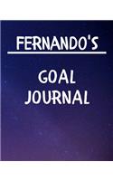 Fernando's Goal Journal: 2020 New Year Planner Goal Journal Gift for Fernando / Notebook / Diary / Unique Greeting Card Alternative