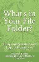 What's in Your File Folder?